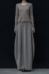 SWAYING 24 Autumn and Winter Low Round Neck Wool Bottoming Shirt SW-SW24AW1T22-TUO Camel SW24AW1T22